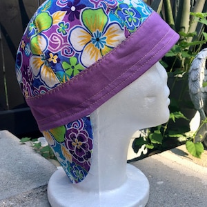 Girls Cotton Welding Caps, Biker Caps, Pipe fitter Caps (6 panels)