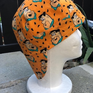 Flintstones Cotton Welding Caps, Biker Caps, Pipe fitter Caps (6 panels)