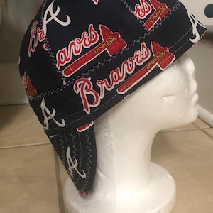 MLB Teams Vändbara Bomullssvetsmössor, Bikerhjälm Dödskallemössor, Bomullstyg, Rörläggningsmössor, Svetsmatta, Hjälm, Handgjorda (6 paneler) bild 1