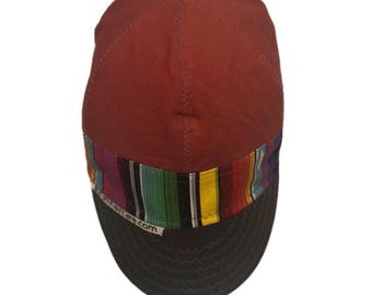 Reversible Welding Cap Cotton Welding Caps, Biker Caps, Pipe fitter Caps (6 panels)