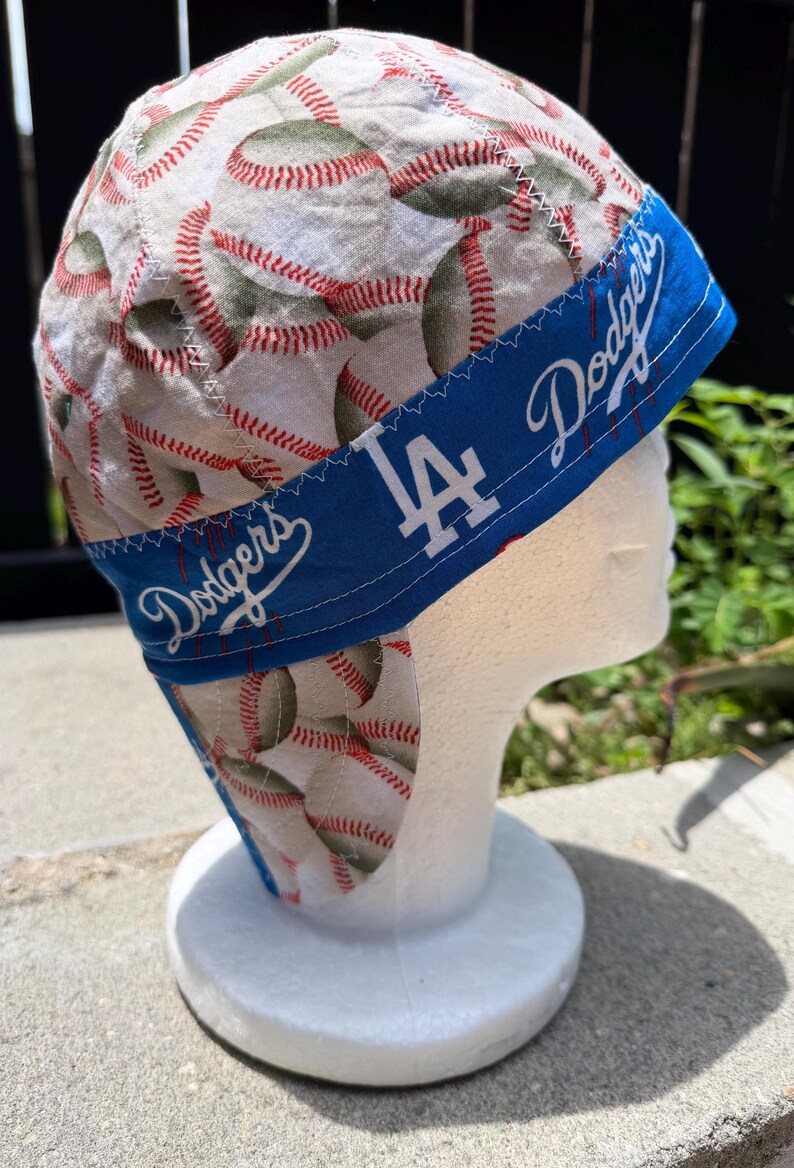 MLB Teams Vändbara Bomullssvetsmössor, Bikerhjälm Dödskallemössor, Bomullstyg, Rörläggningsmössor, Svetsmatta, Hjälm, Handgjorda (6 paneler) bild 10