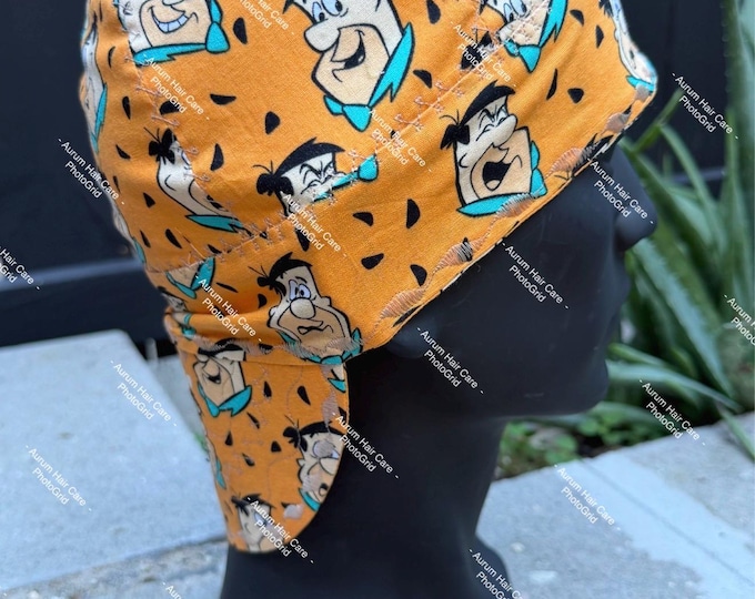 Flintstones Cotton Welding Caps, Biker Caps, Pipe fitter Caps (6 panels)