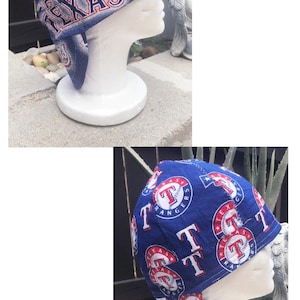 MLB Teams Vändbara Bomullssvetsmössor, Bikerhjälm Dödskallemössor, Bomullstyg, Rörläggningsmössor, Svetsmatta, Hjälm, Handgjorda (6 paneler) bild 2