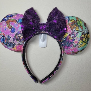 Characters in costumes, Mouse ears, Halloween party, Wizard Ailen, Wizard School Costume