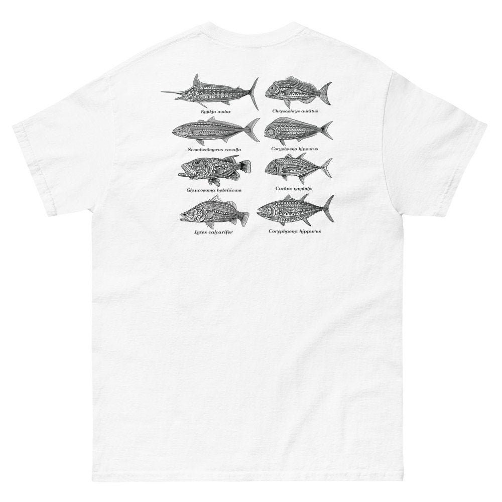 Fish Species T-shirt fish lover shirt fishing tee shirt ocean | Etsy