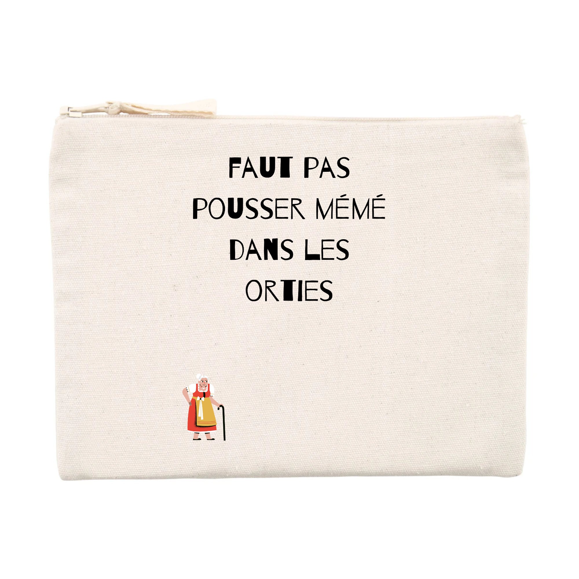 Faut Pas Pousser Mémé Dans Les Orties Livre Faut pas pousser Mémé dans les orties trousse | Etsy