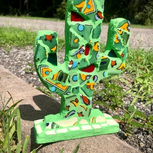 Talavera Cactus Mosaic