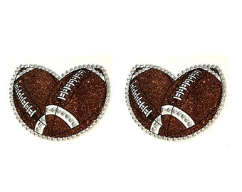 SPETTACOLO DI MEZZO TEMPO Copricapezzoli con brillantini e gemme da football, copricapezzoli (2 pezzi) per lingerie, festival, carnevale, burlesque, rave