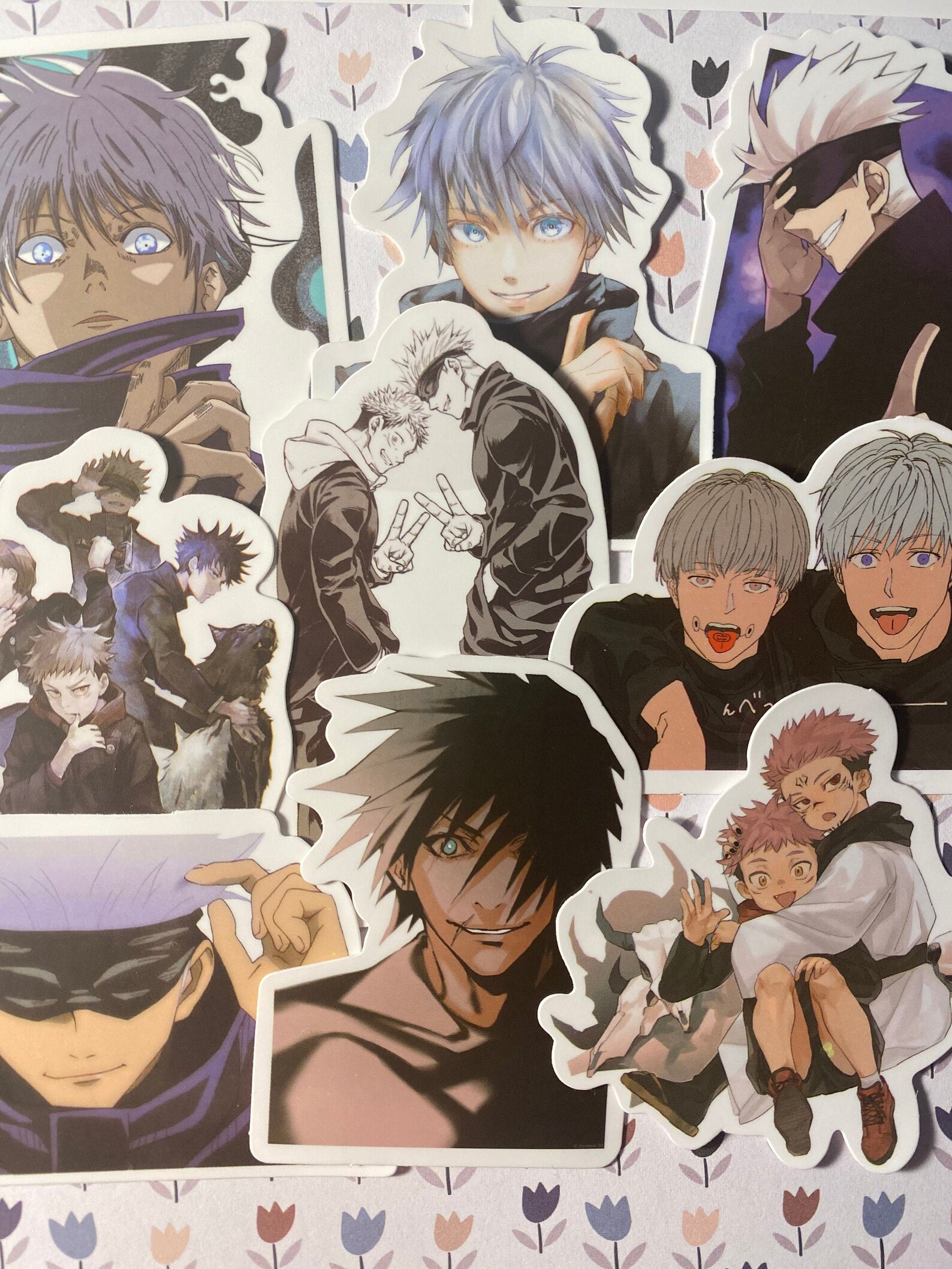 9 Jujutsu Kaisen Stickers Vinyl Waterproof Decal Die Cut Etsy