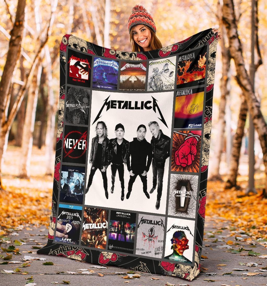Metallica Band blanket quilt Hetfield Lars Ulrich Kirk Etsy