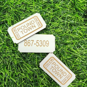One Way Ticket To Pound Town Gag Geschenk Erwachsenengeschenk Valentinstag Geschenk - WEISS