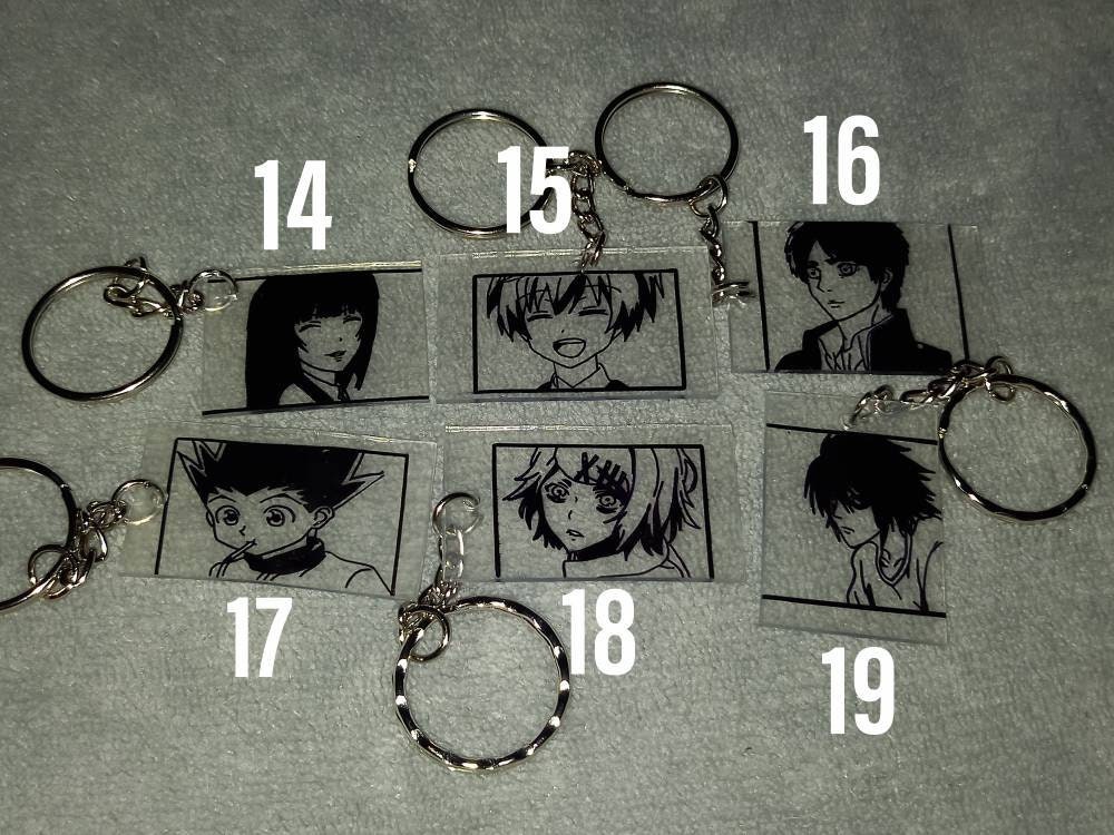 Anime Keyrings Etsy