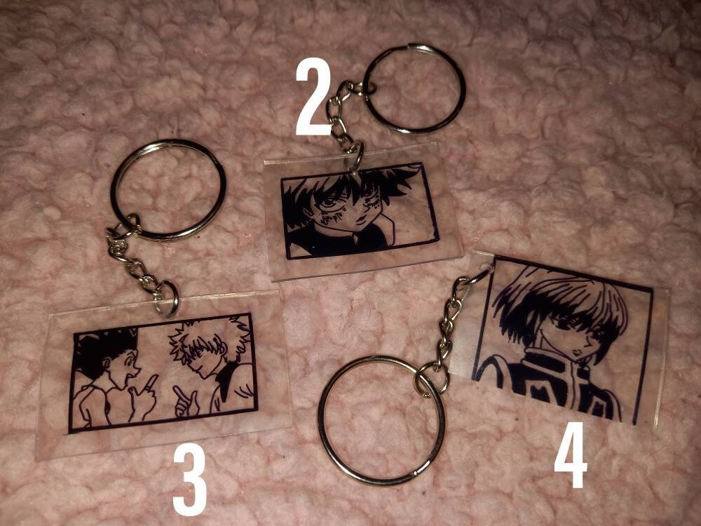 Anime Keyrings Etsy
