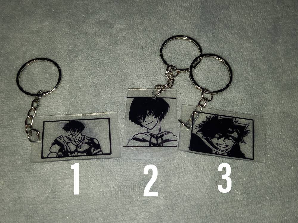 Anime Keyrings Etsy