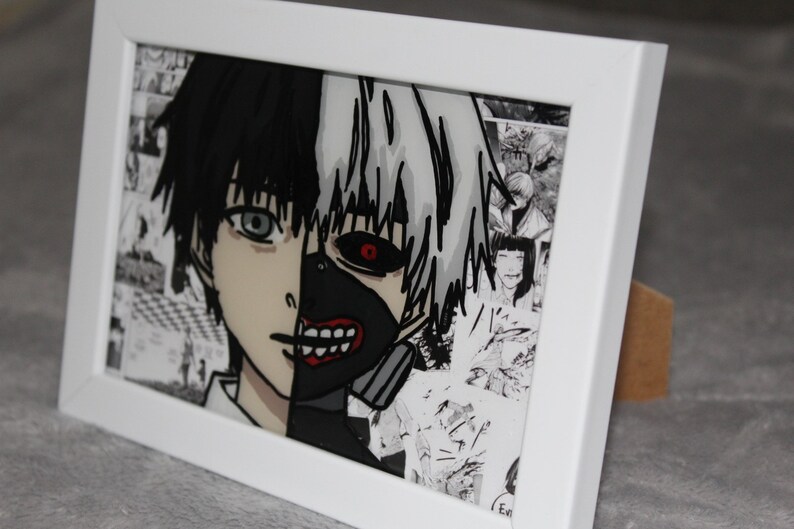 Ken Kaneki From Tokyo Ghoul Glass Painting Acrylic Art Collectibles Dekorasyonu Net Ken Kaneki From Tokyo Ghoul Glass Painting Acrylic Art Collectibles Dekorasyonu Net