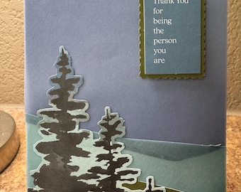 Thank you for being you card