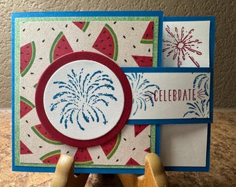 Celebrate 4th of July Card
