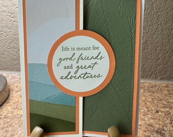 Friends and Adventures card