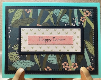 Floral Happy Easter Card