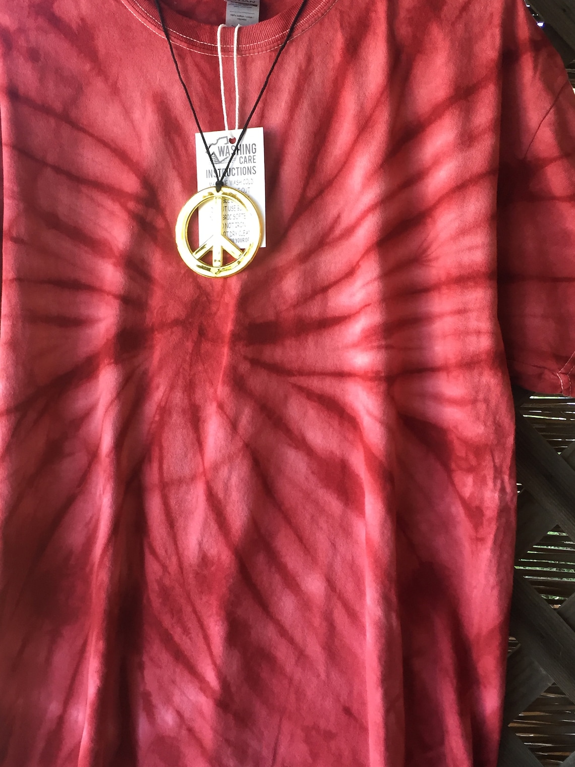 Maroon tie dye tshirt Etsy