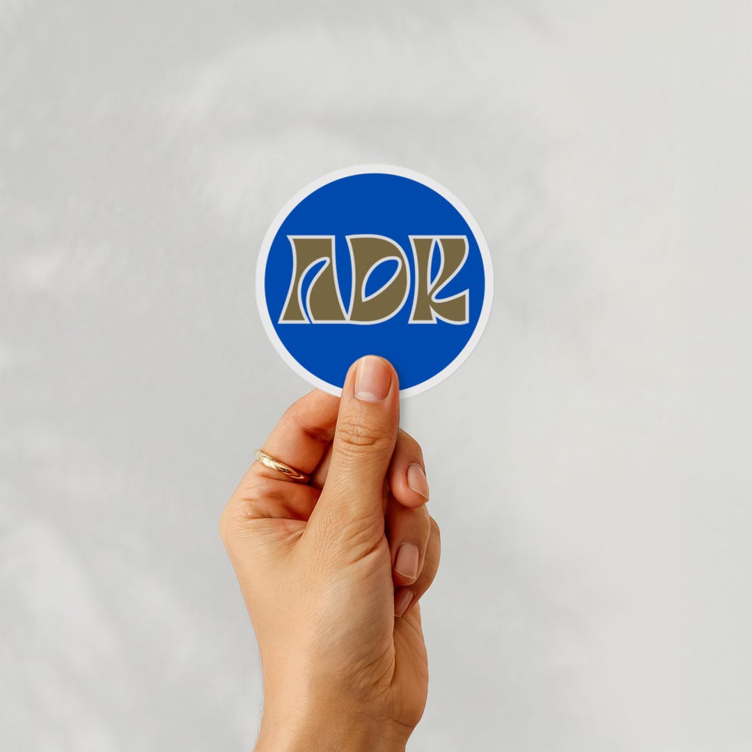 Adirondack Mountain Vinyl Mountain Hiking Sticker ADK - Etsy