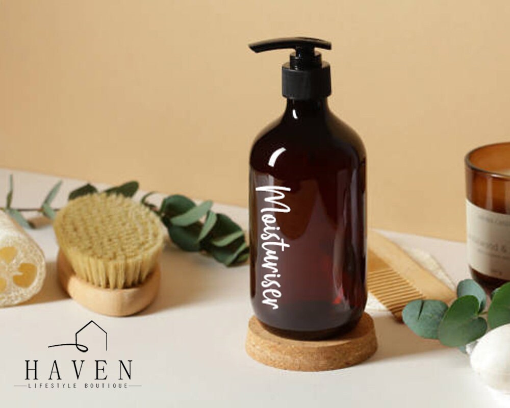 CUSTOM BATHROOM BOTTLE Labels Shampoo Labels Waterproof Etsy Australia