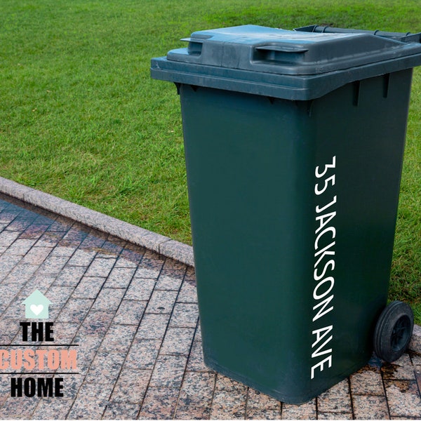 Wheelie Bin Stickers Etsy Australia