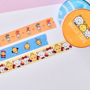 Cute Washi Tape | Decorative Tape | Washi Tapes Japanese | Washi Tape Set Kawaii 15mm | Japan Washi Tape | Washi Tape Floral | Deco Washi