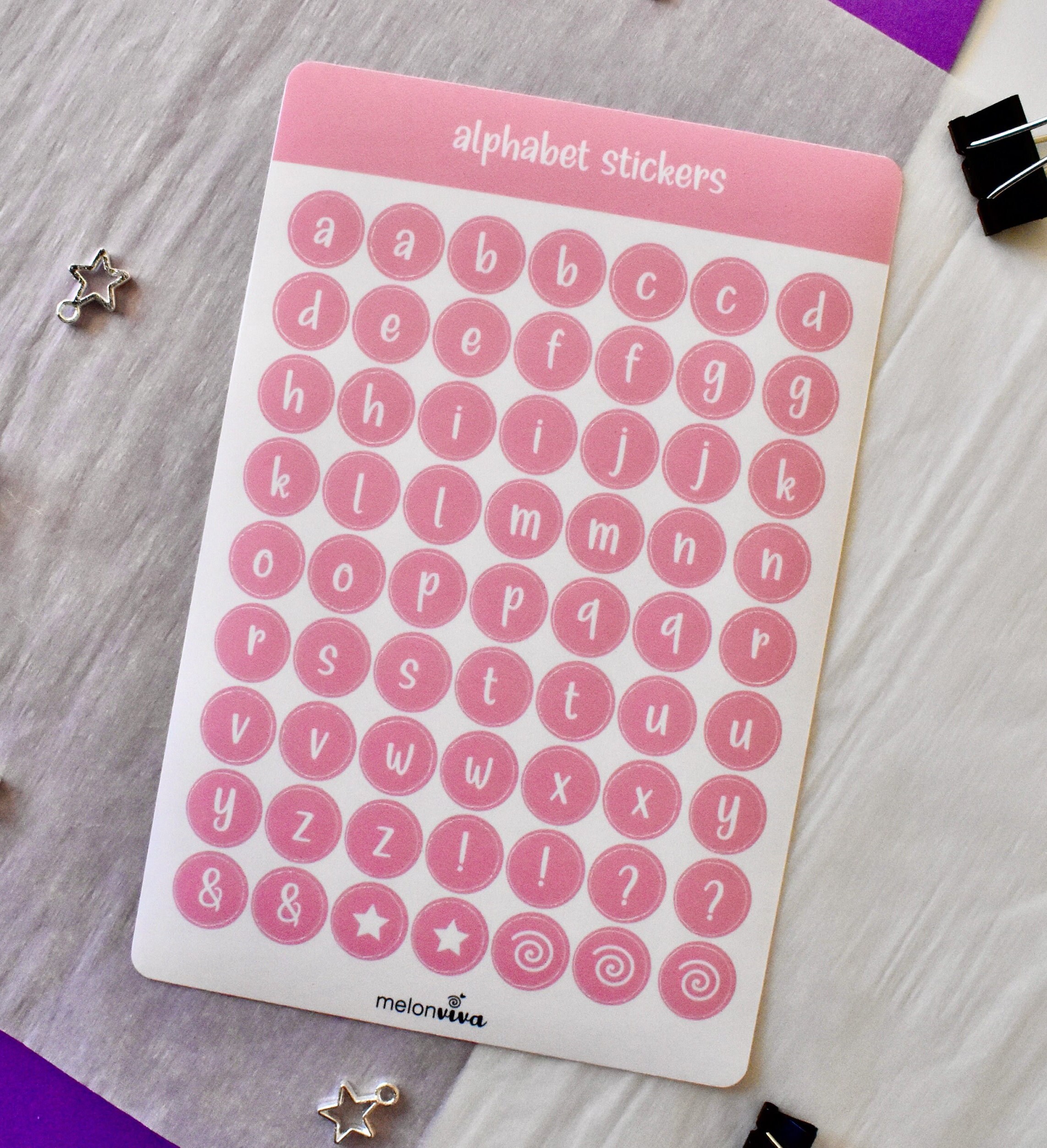 Heart Alphabet Letter Stickers Vinyl Lettering Vinyl Decal Etsy