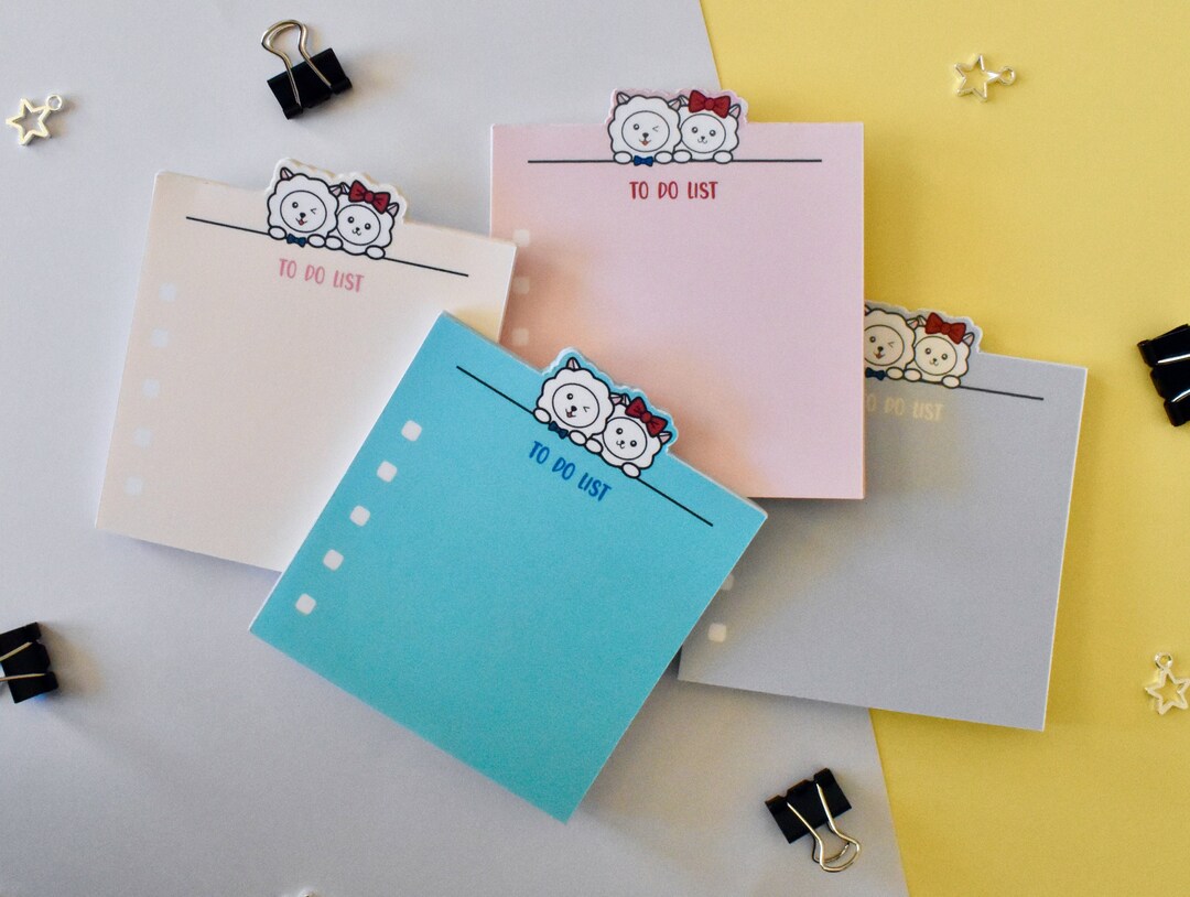 TO DO LIST Memo Pads Notepad List Pad Stationery Lover Etsy