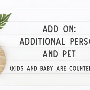 Add On: Additional People and Pets / Custom Portrait / Anniversary Gift / Family Gift / Family Art / Illustrated Portrait