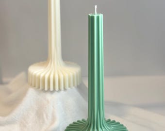 Steampunk-Inspired Pillar Candles: Industrial Elegance for Your Home
