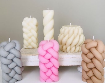 The Twisted Collection: Braided Boho Inspired Candles