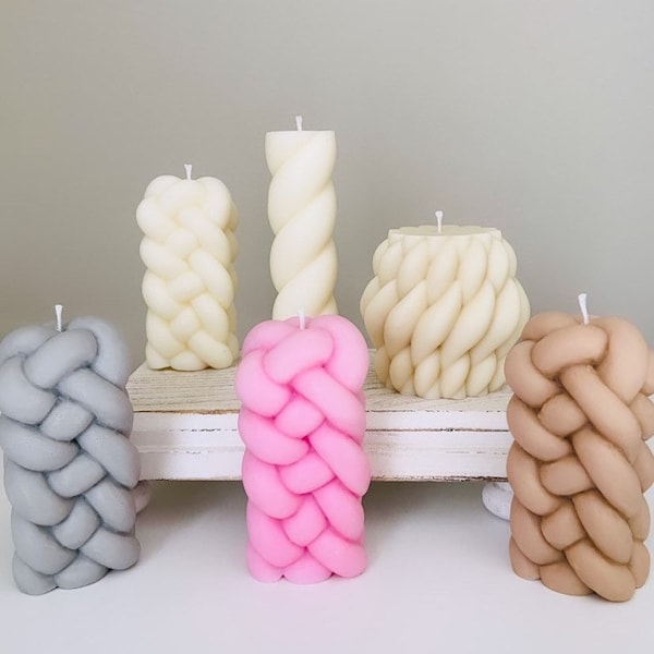 The Twisted Collection: Braided Boho Inspired Candles