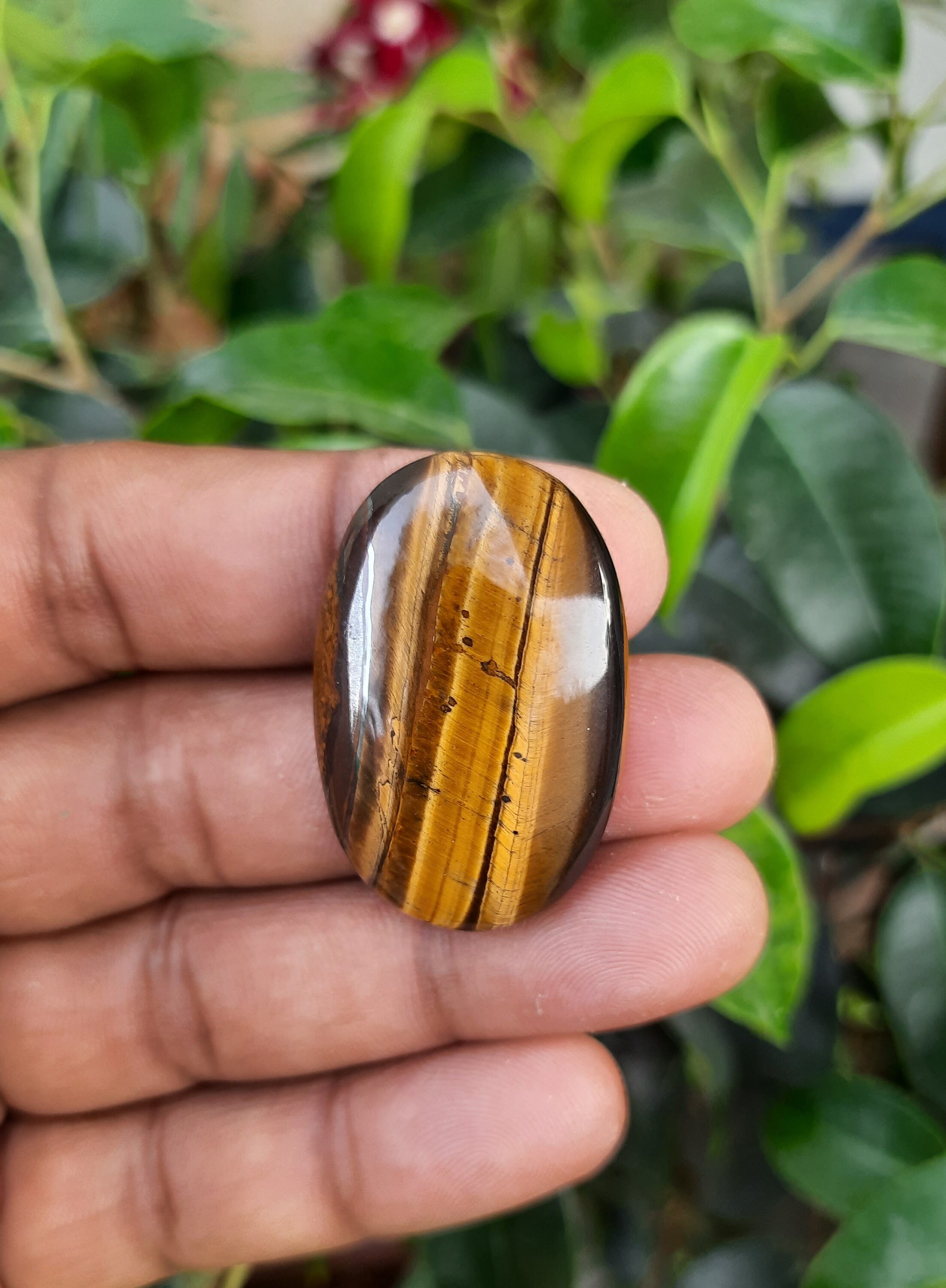 Amazing Natural Yellow Tiger eye cabochon loose gemstone Etsy