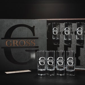 Custom shot glasses, Engraved shot glass, Shot glasses set, Father&#39;s gift, Tequila shots, Tequila glasses set, Christmas gift, SHOT GLASSES