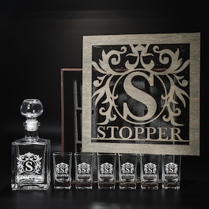 Borrelglaasjes, borrelglaasjes op maat, tequila-karaf, tequila-karafset, cadeau vader, tequila-shots, tequila-cadeaus, baraccessoires, shot