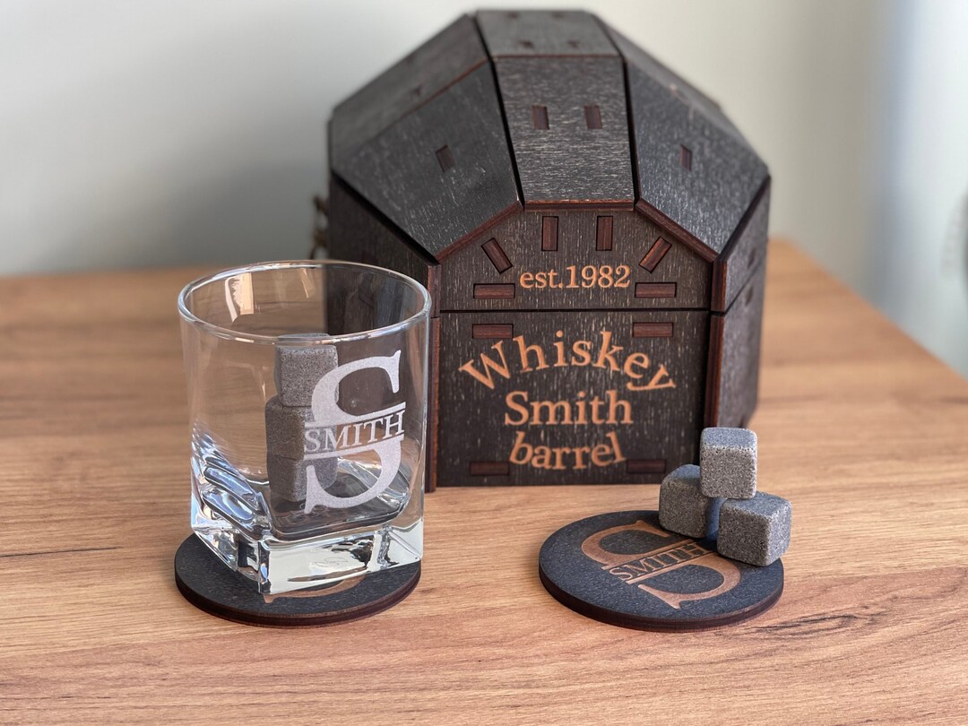 Whiskey Glasses Barrel, Whiskey Barrel, Personalized Barrel for Whiskey ...