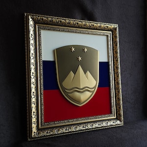 Coat of arms of Slovenia, flag of Slovenia, emblem of Slovenia