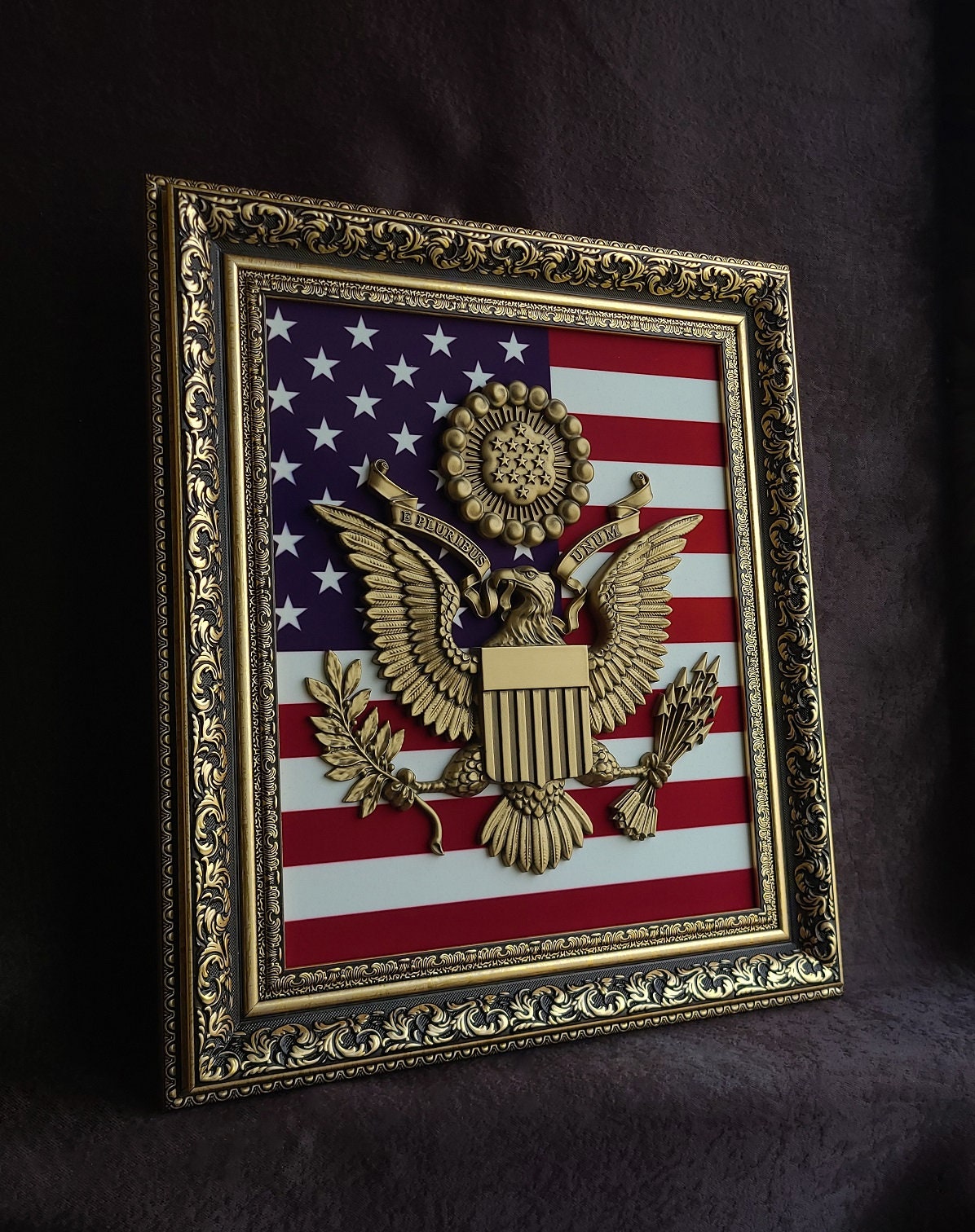 Great Seal of the United States , USA Vintage Coat of Arms , American ...