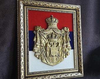 Armoiries de la Serbie , drapeau de la Serbie , Pologne
