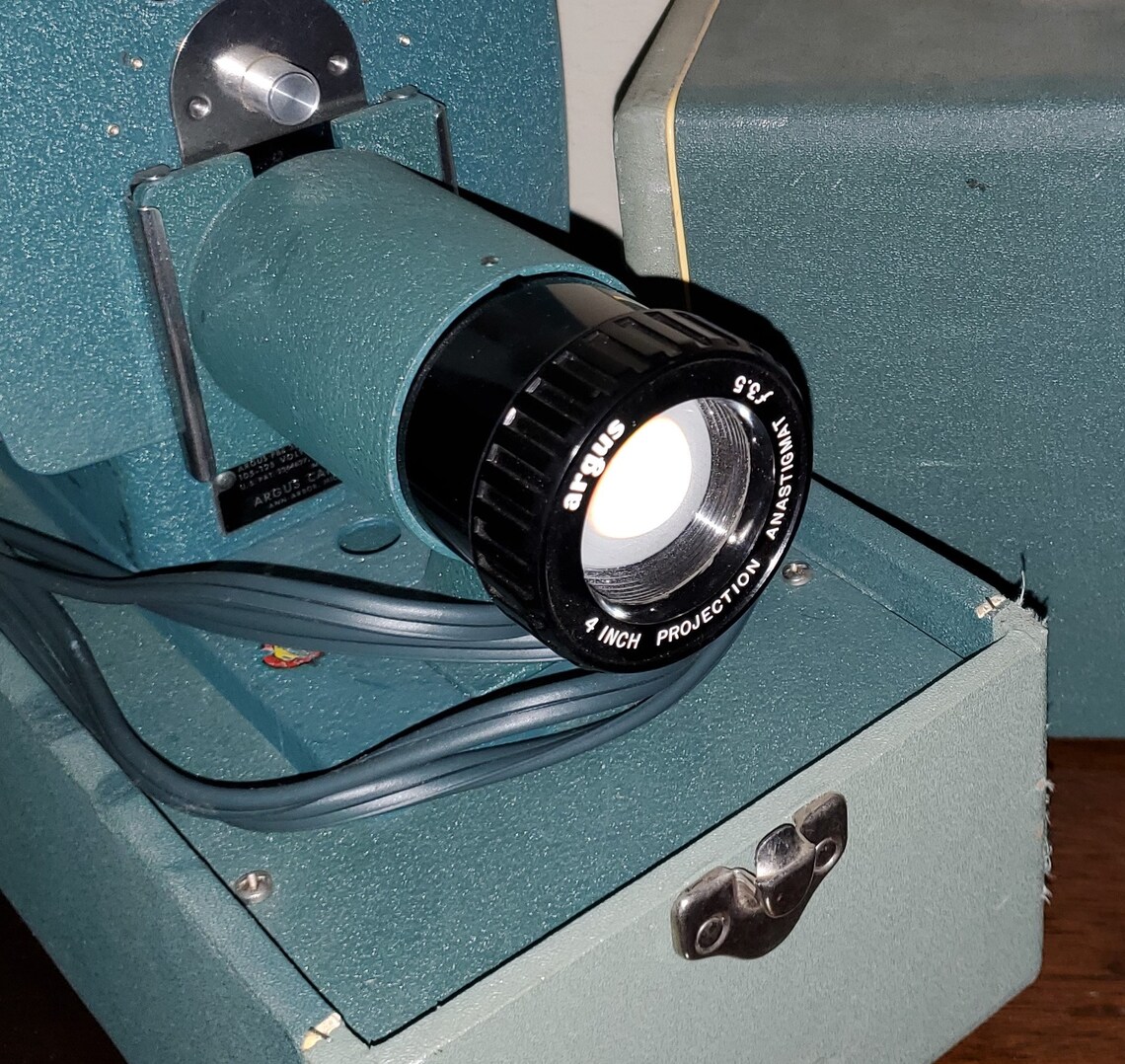 Argus 300 vintage slide projector 1950s LOCAL PICK UP Etsy