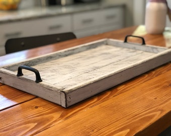 Farmhouse Tray Etsy