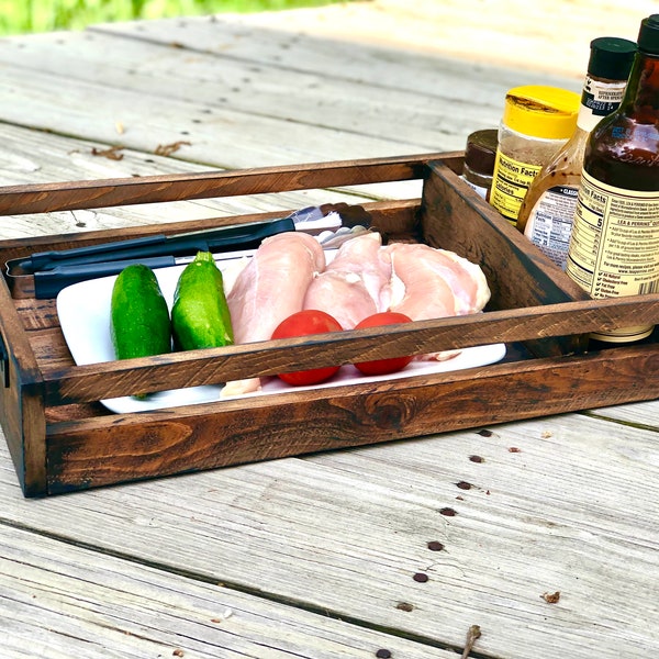 BBQ tray | Grilling tray | Man gift idea