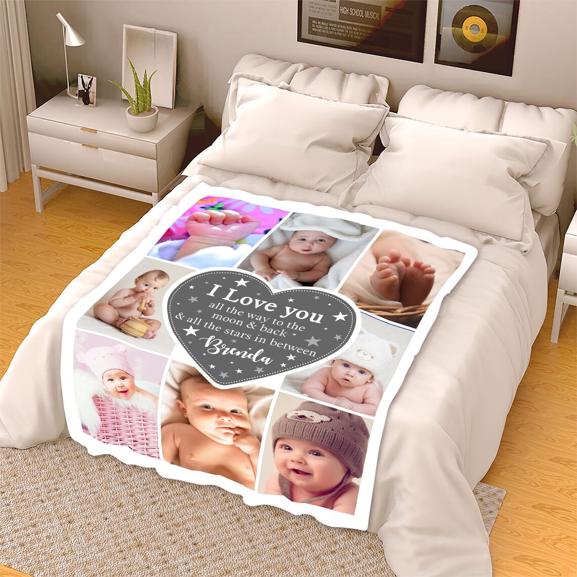 Toddlers Photo Blanket Custom Kids Blanket Quilt for Kids Etsy