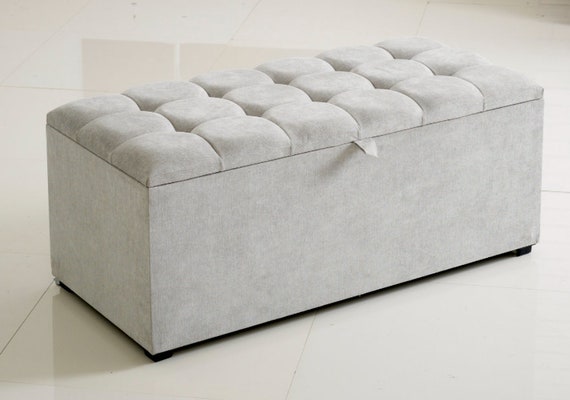 Mink ottoman outlet storage box