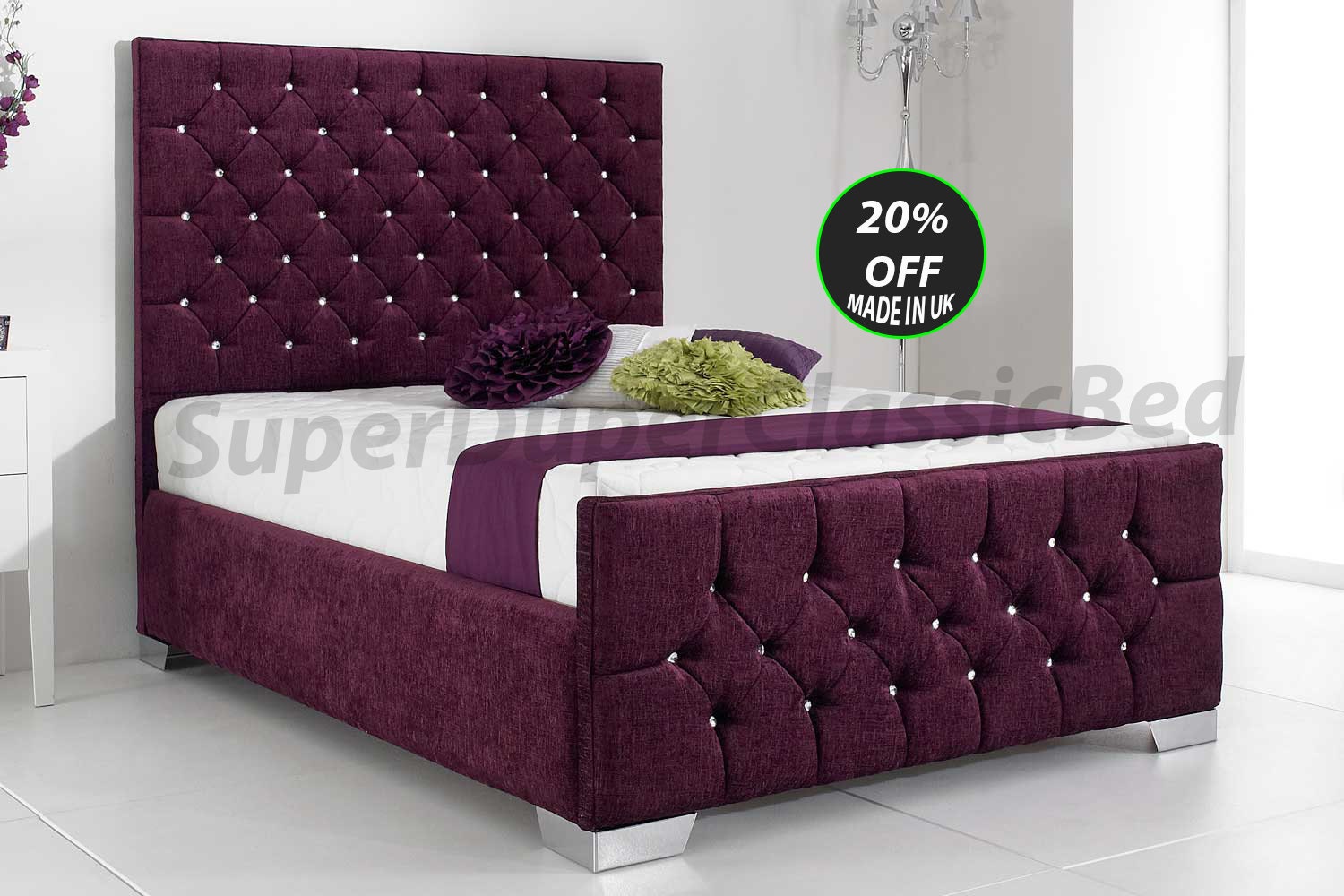 Elon Bed Frame - Sommier