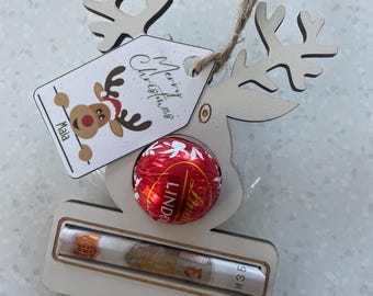 Reindeer Christmas Money Holder|Christmas Gift|Reindeer Gift|Personalised Gift|Christmas Ornament|