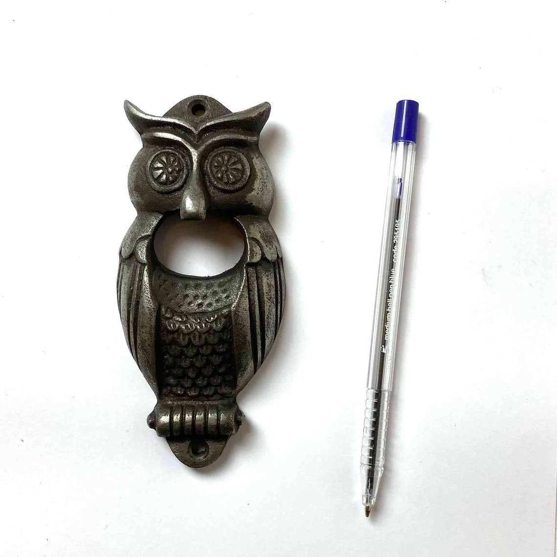 Large Cast Iron Owl Bottle Opener Etsy UK