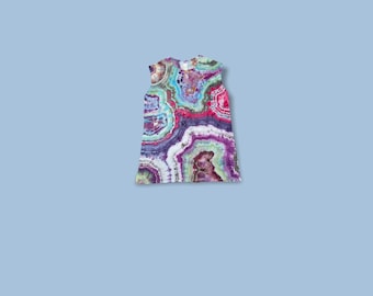 Robe Tie Dye inspirée de la fluorite - Taille XL